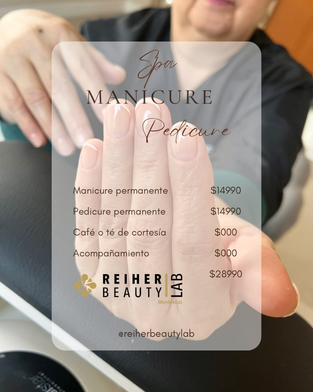 Instagram post from reiherbeautylab. This post is in position 1.