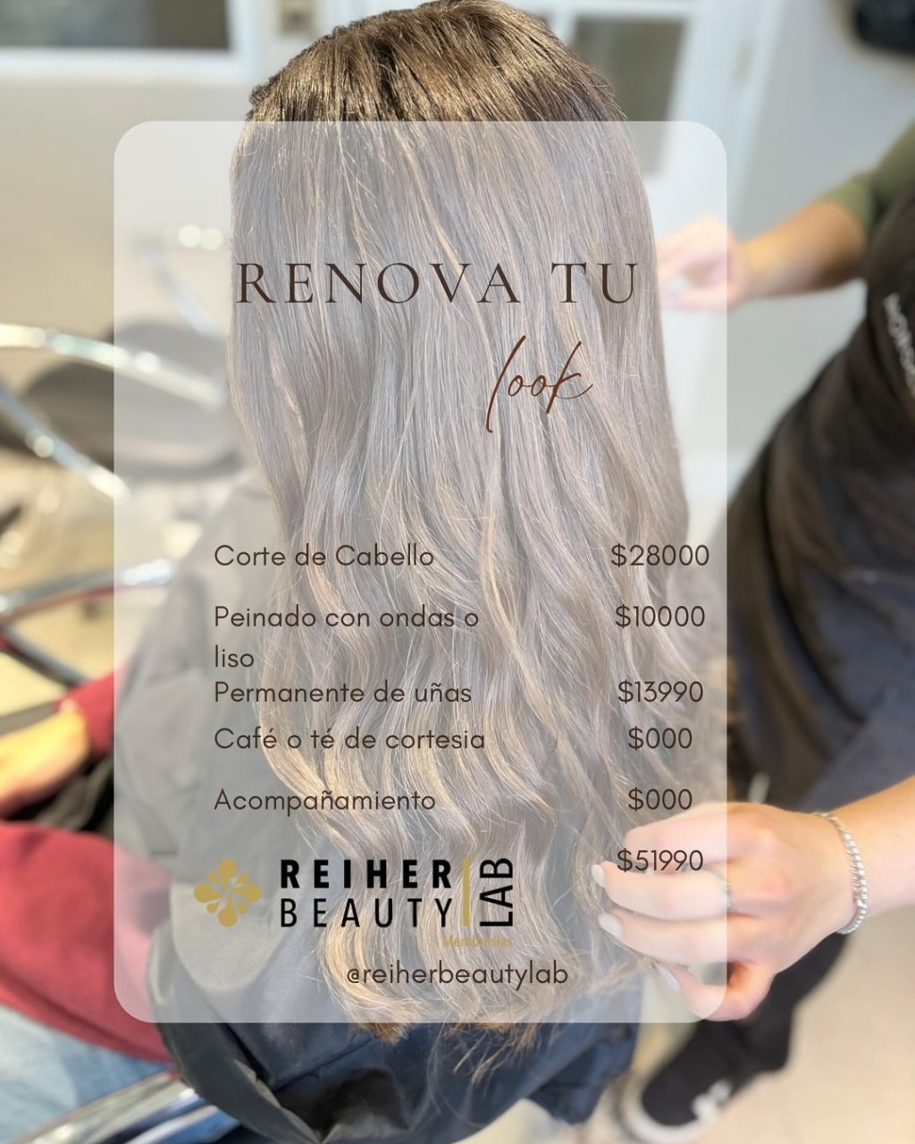 Instagram post from reiherbeautylab. This post is in position 2.